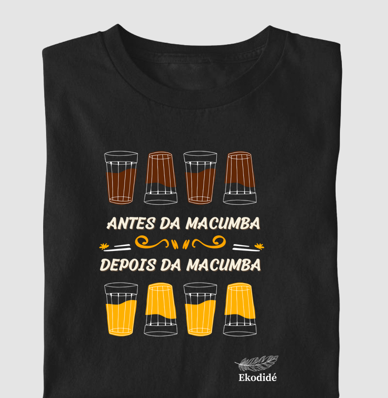 antes e depois da macumba