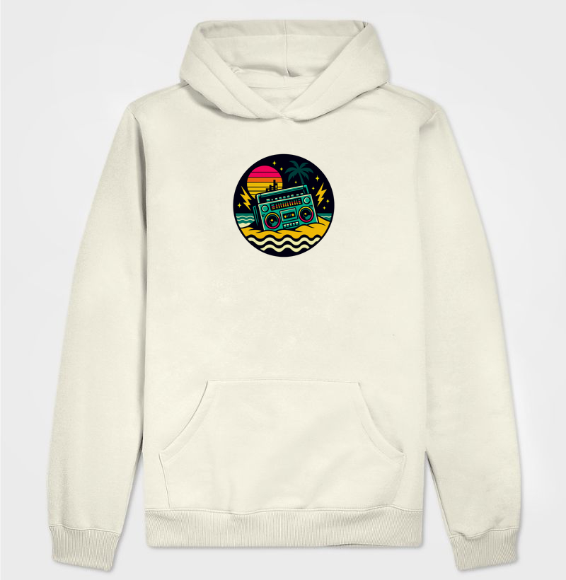 Hoodie Sunset Carioca — Boombox na Orla | Posto80