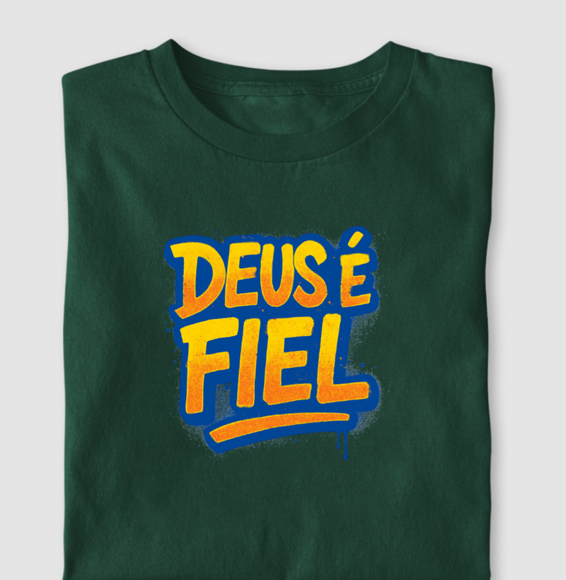 Camiseta Deus e Fiel