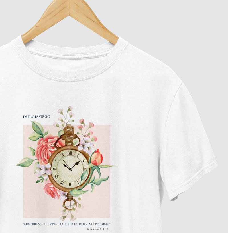 "Cumpriu-se o tempo e o Reino de Deus está próximo."