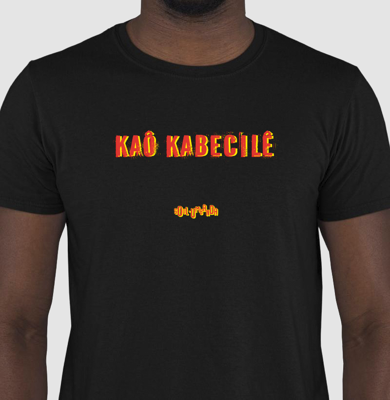 camiseta XANGÔ saudação masculina