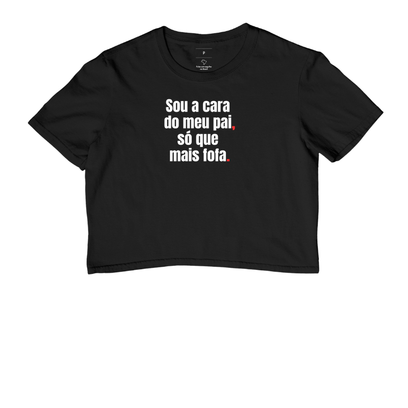 A cara do pai, só que mais fofa