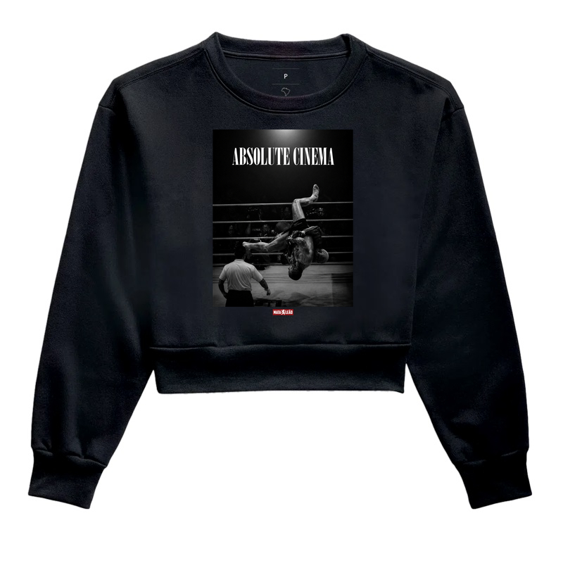 Absolute Cinema - Suplex - Cropped Moletom