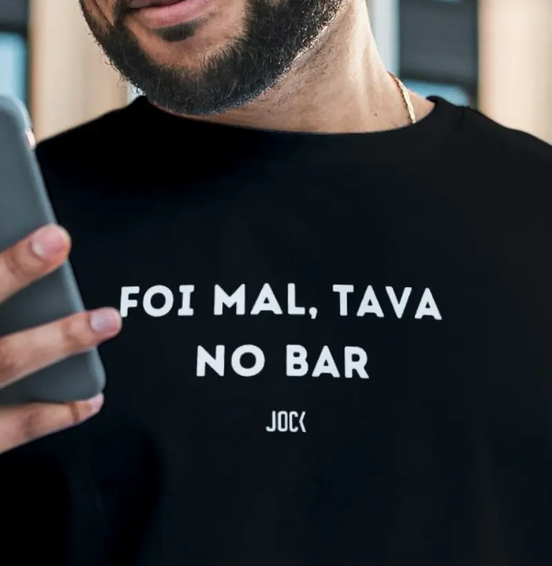 FOI MAL, TAVA NO BAR