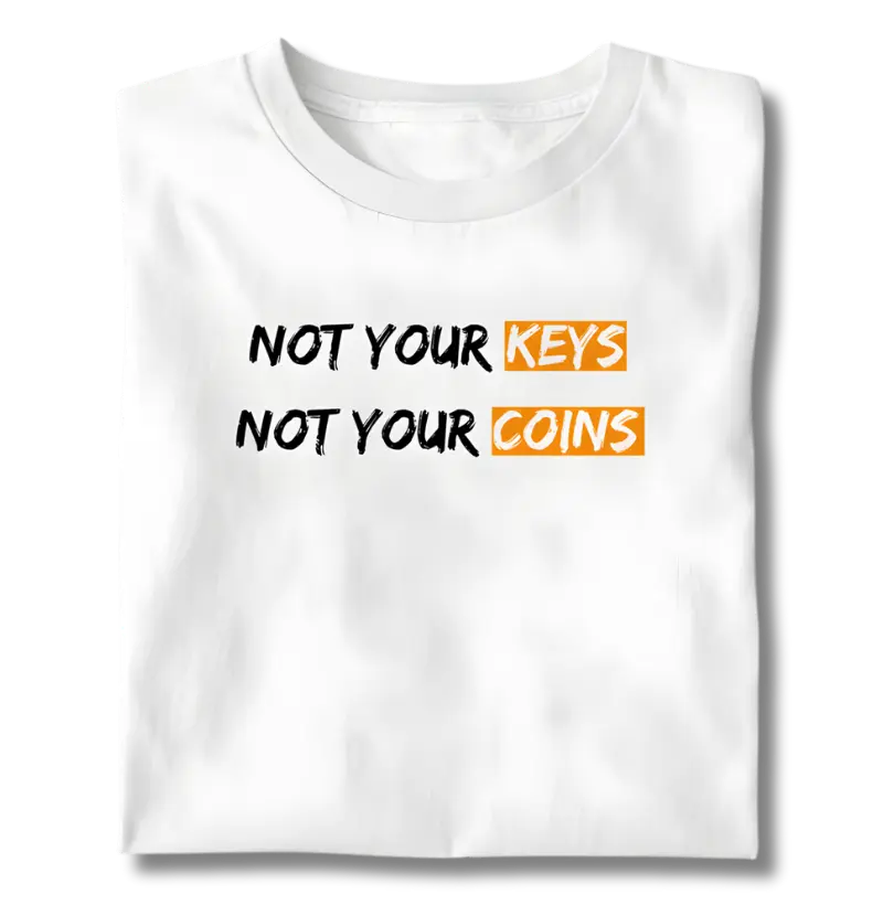 Not your keys, not your coins