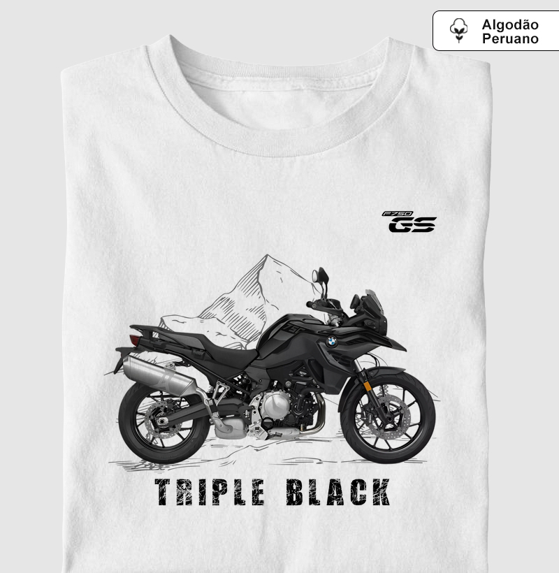 Supreme BMW GS F750 Triple Black (tecido algodão peruano)