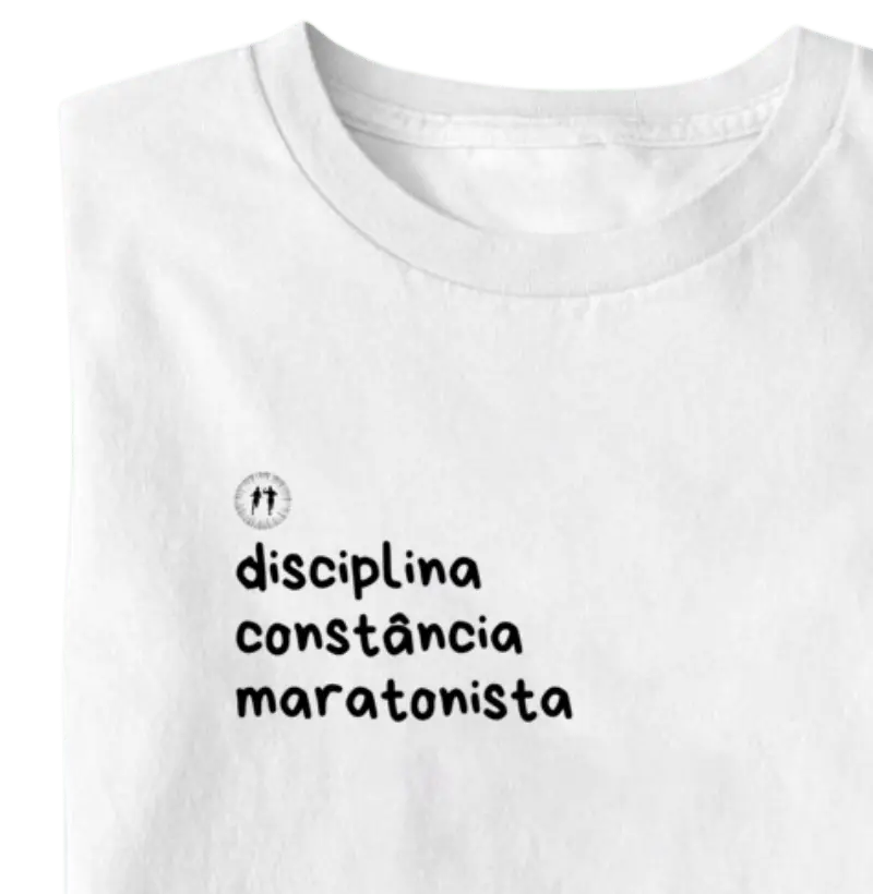 Disciplina, constância, maratonista