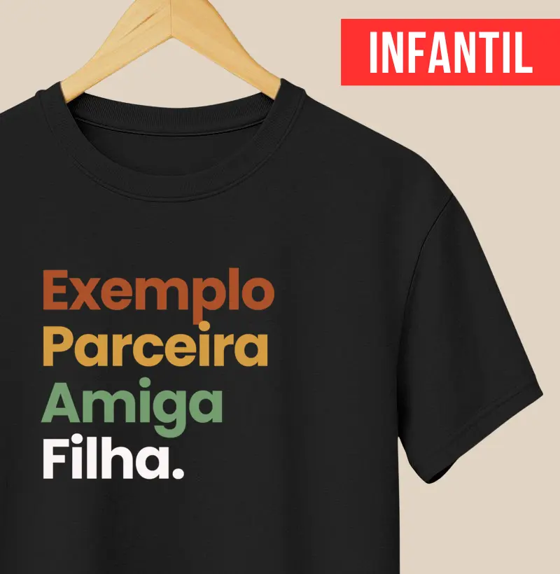 Exemplo parceira amiga filha