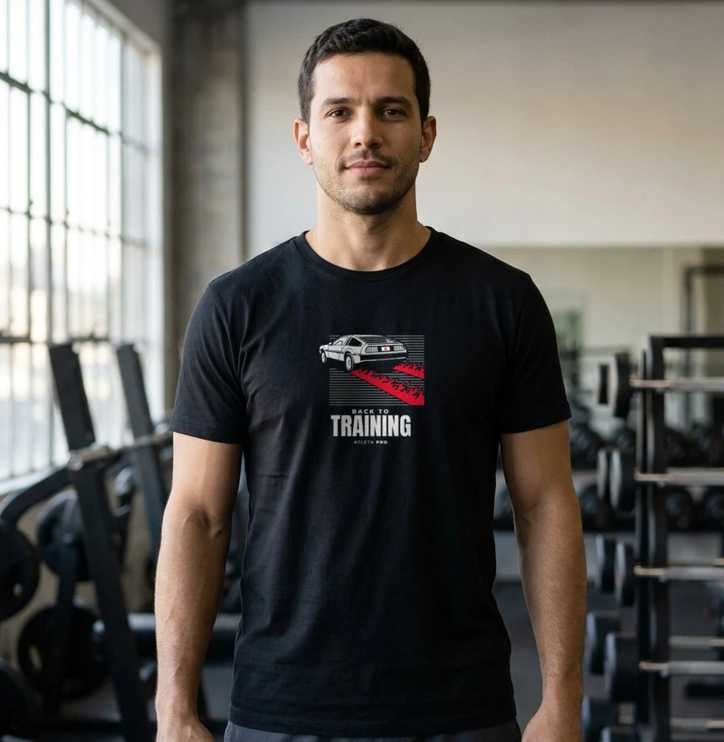 Camiseta Algodão Peruano Back to Training - Atleta Pro - Camiseta Algodão Peruano