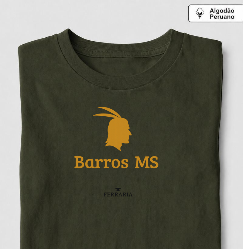Barros MS - Camiseta Algodão Peruano