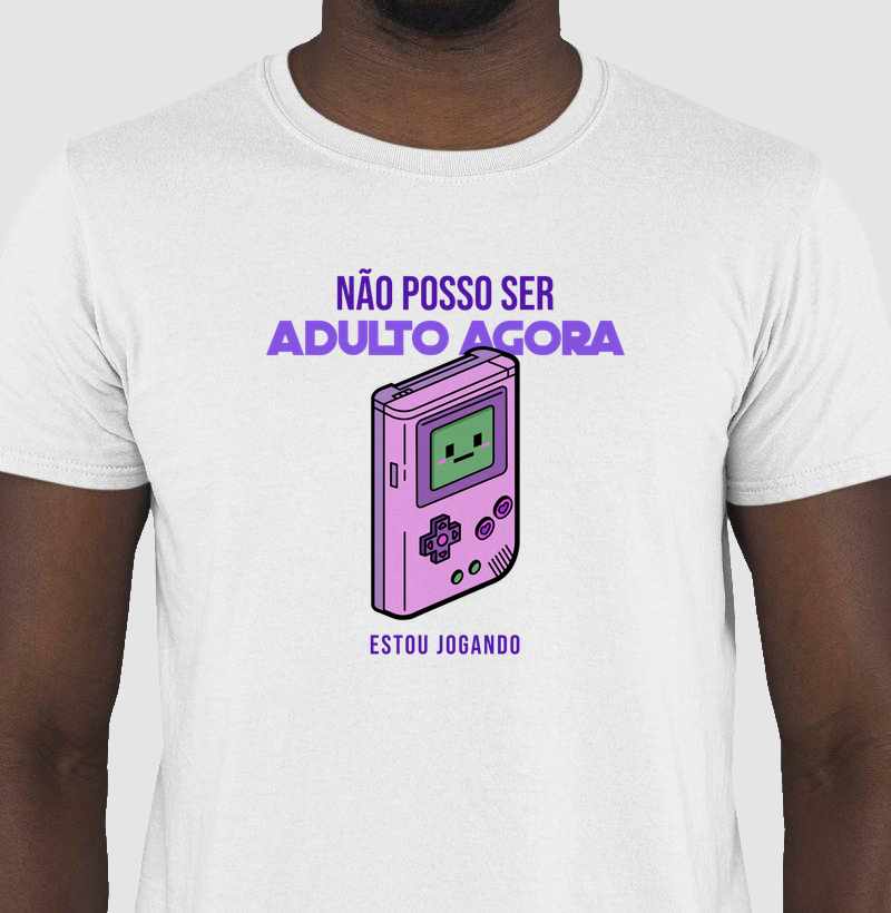 Não posso ser adulto agora