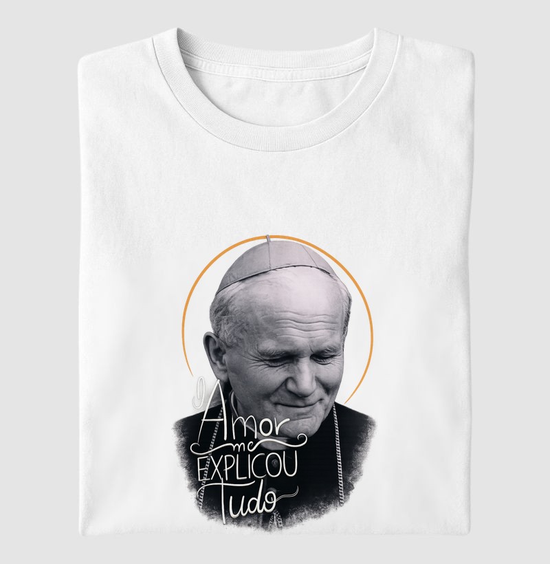 Camiseta Papa João Paulo II