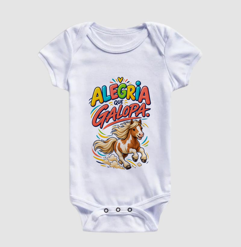 Alegria que galopa.