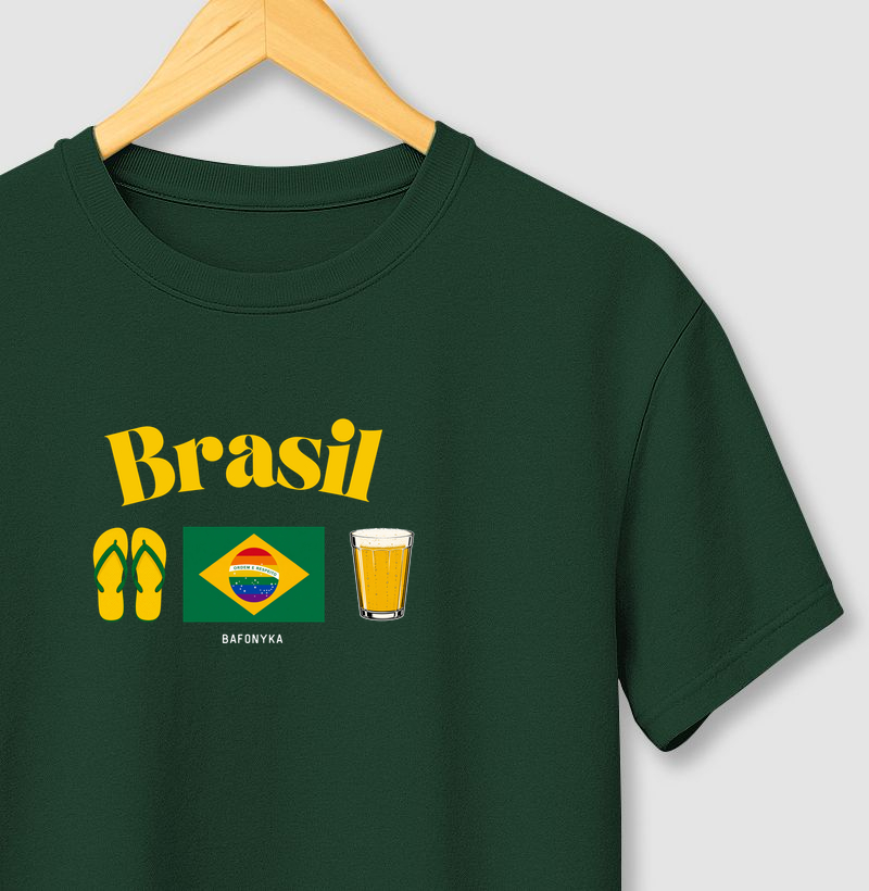 Brasil raiz: chinelo, cerveja e orgulho🍻