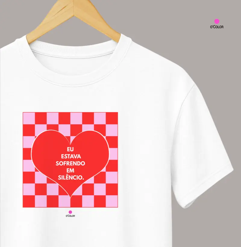 Eu estava sofrendo em silêncio 
