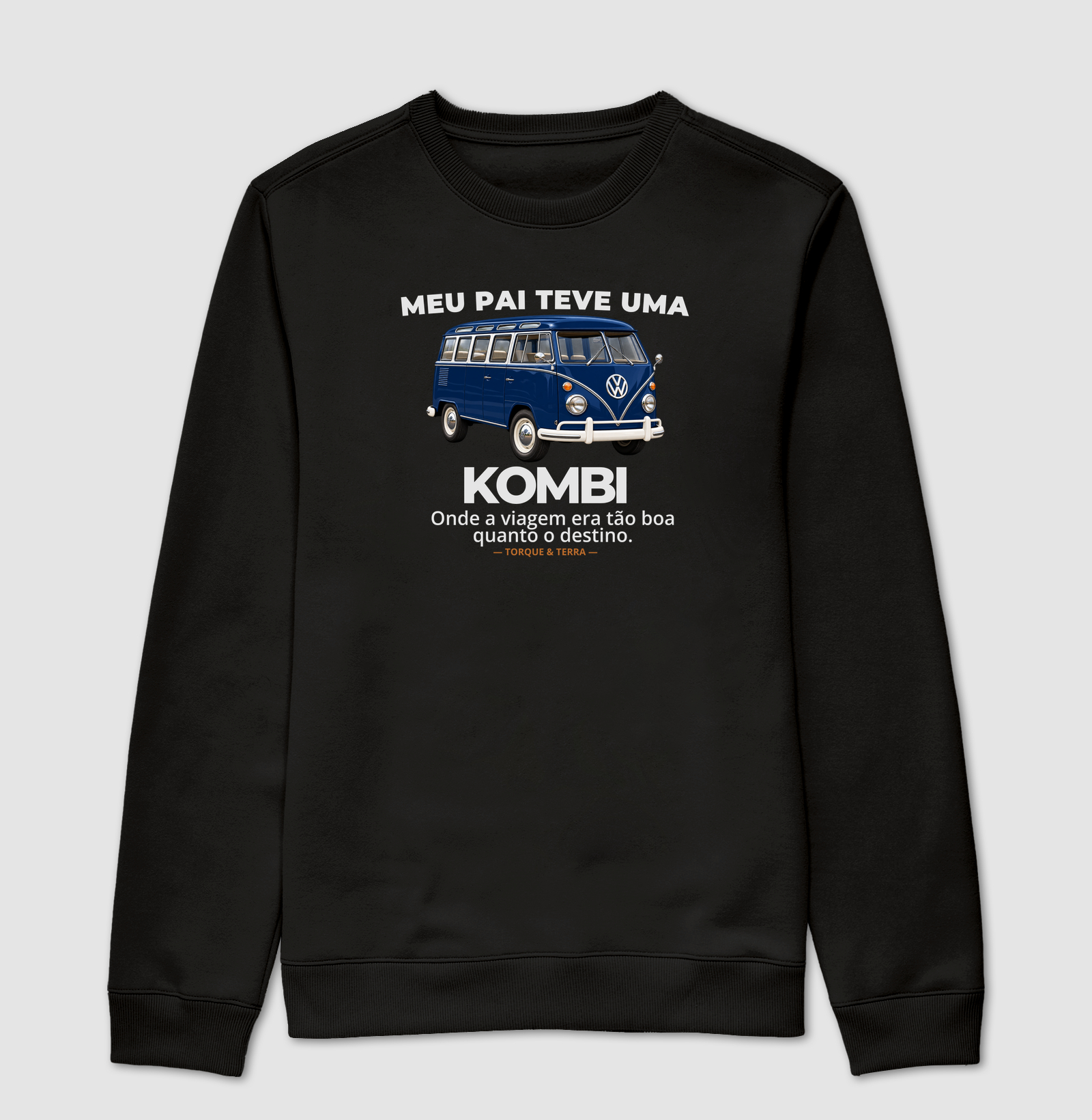 Meu pai teve uma - KOMBI - azul escuro