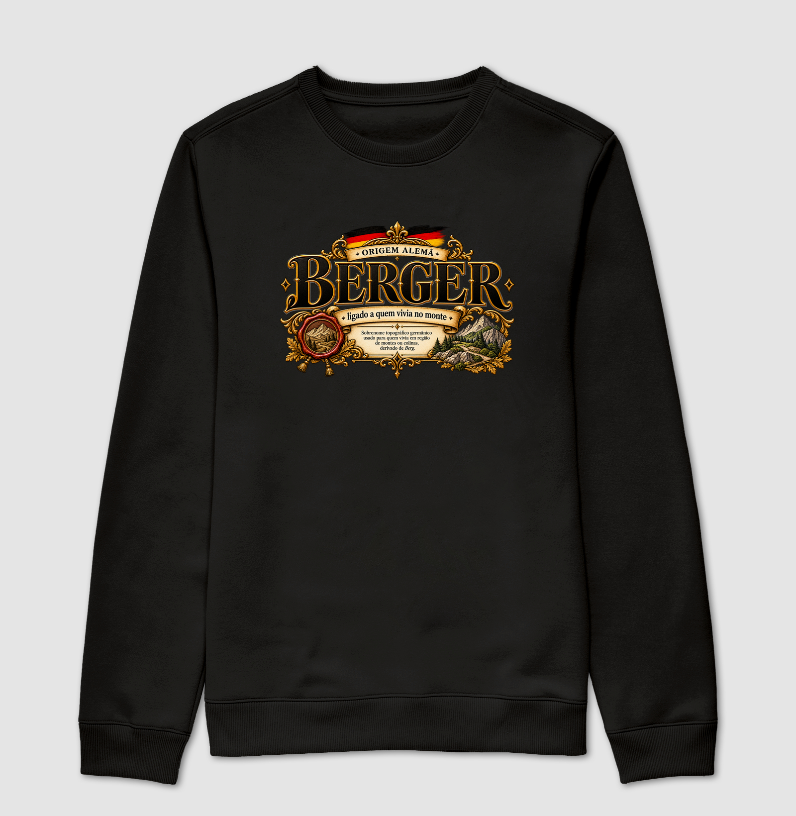 Berger  - Suéter Moletom