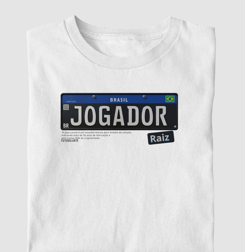 Placa Preta Jogador raiz