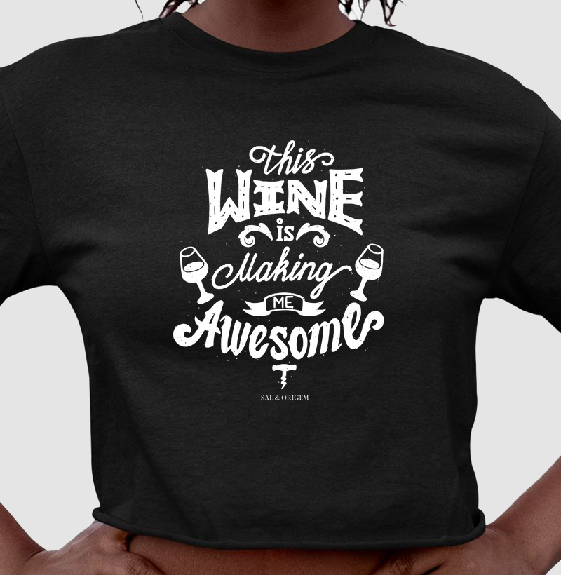 This wine is making me