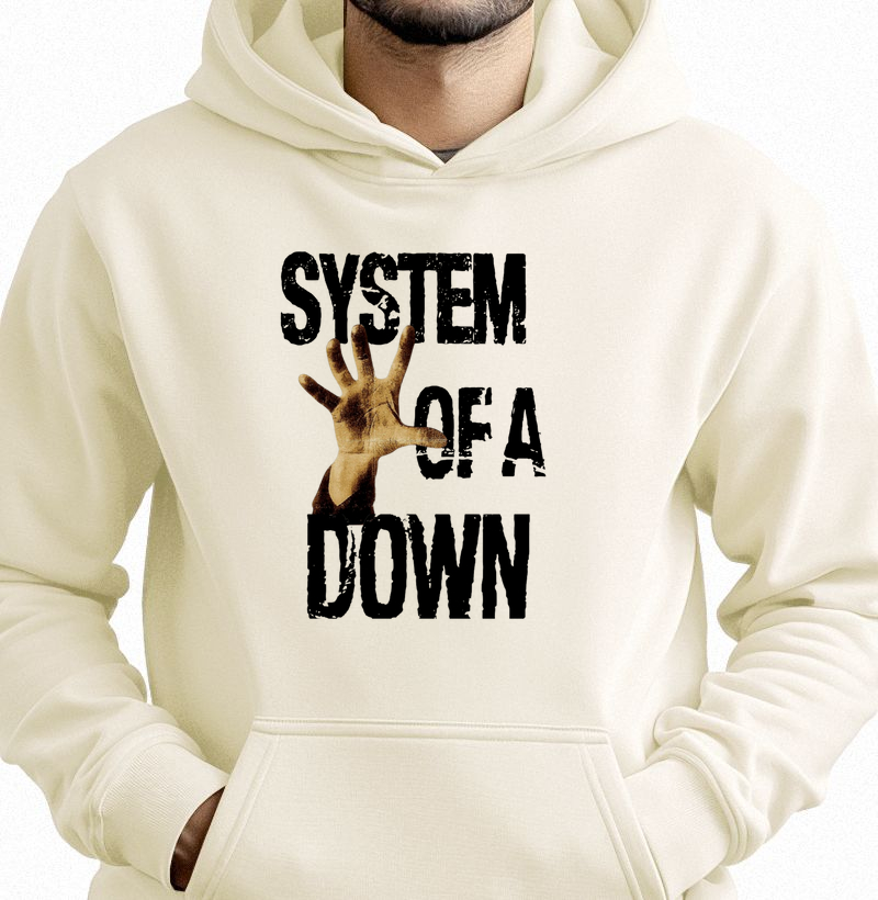 System Of a  Down - Full Hand (White)