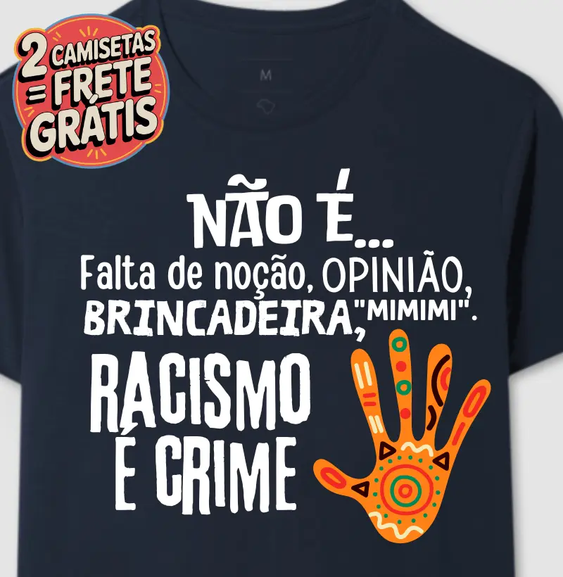 Racismo é crime
