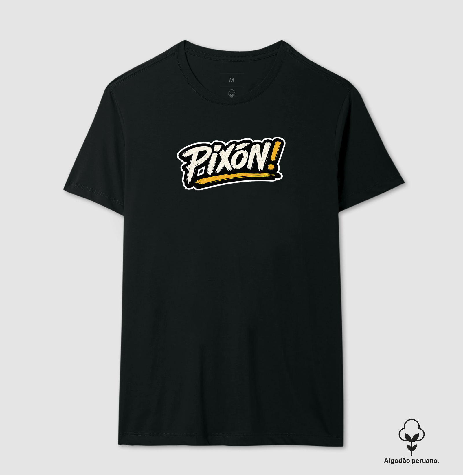 Pixon - Camiseta Algodão Peruano