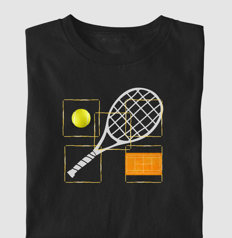 Raquete, Saibro e bola