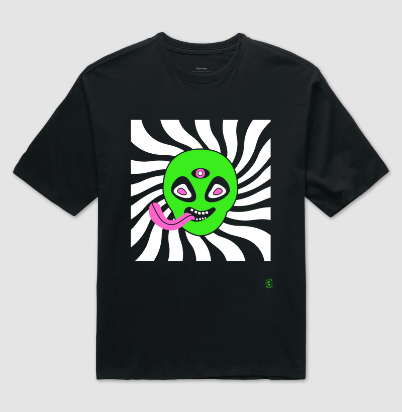 Camiseta Oversized ET Psico