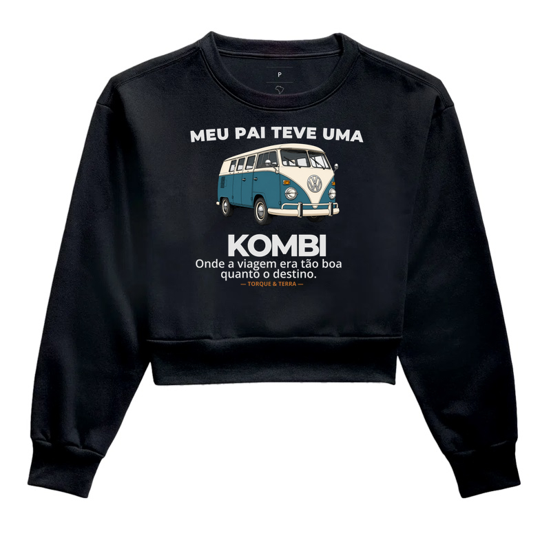 Meu pai teve uma - KOMBI - azul com branco
