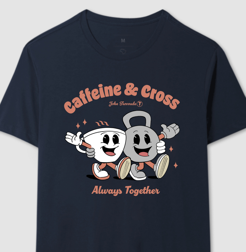 Camiseta Caffeine & Cross