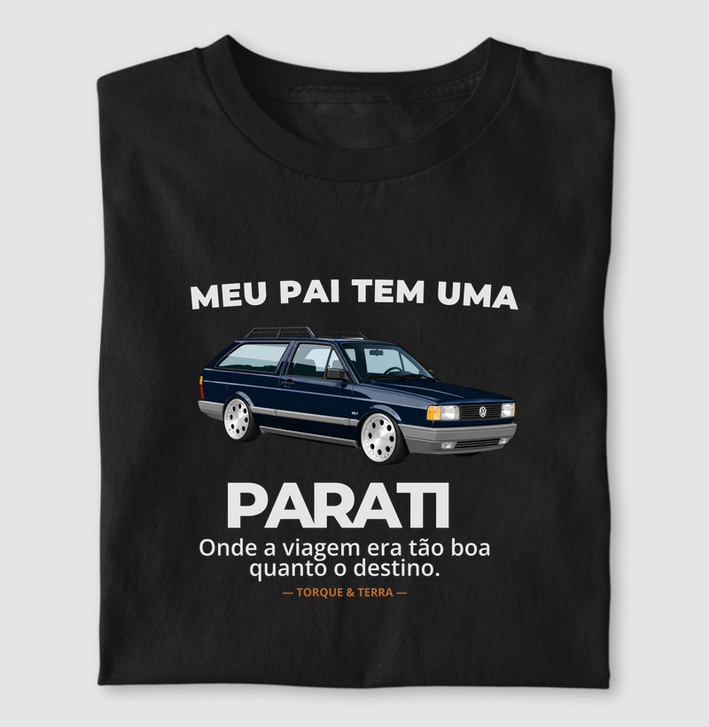 Meu pai teve uma - PARATI - azul escuro