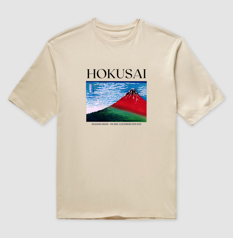 Fine Wind, Clear Morning (1830-1832) - Katsushika Hokusai