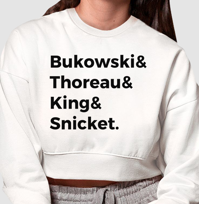 Cropped Moletom AUTORES Matutaremos