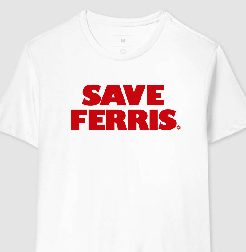 Camiseta Save Ferris