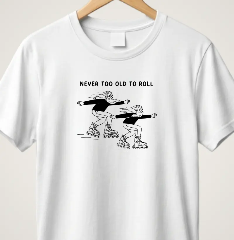 Never too old to roll