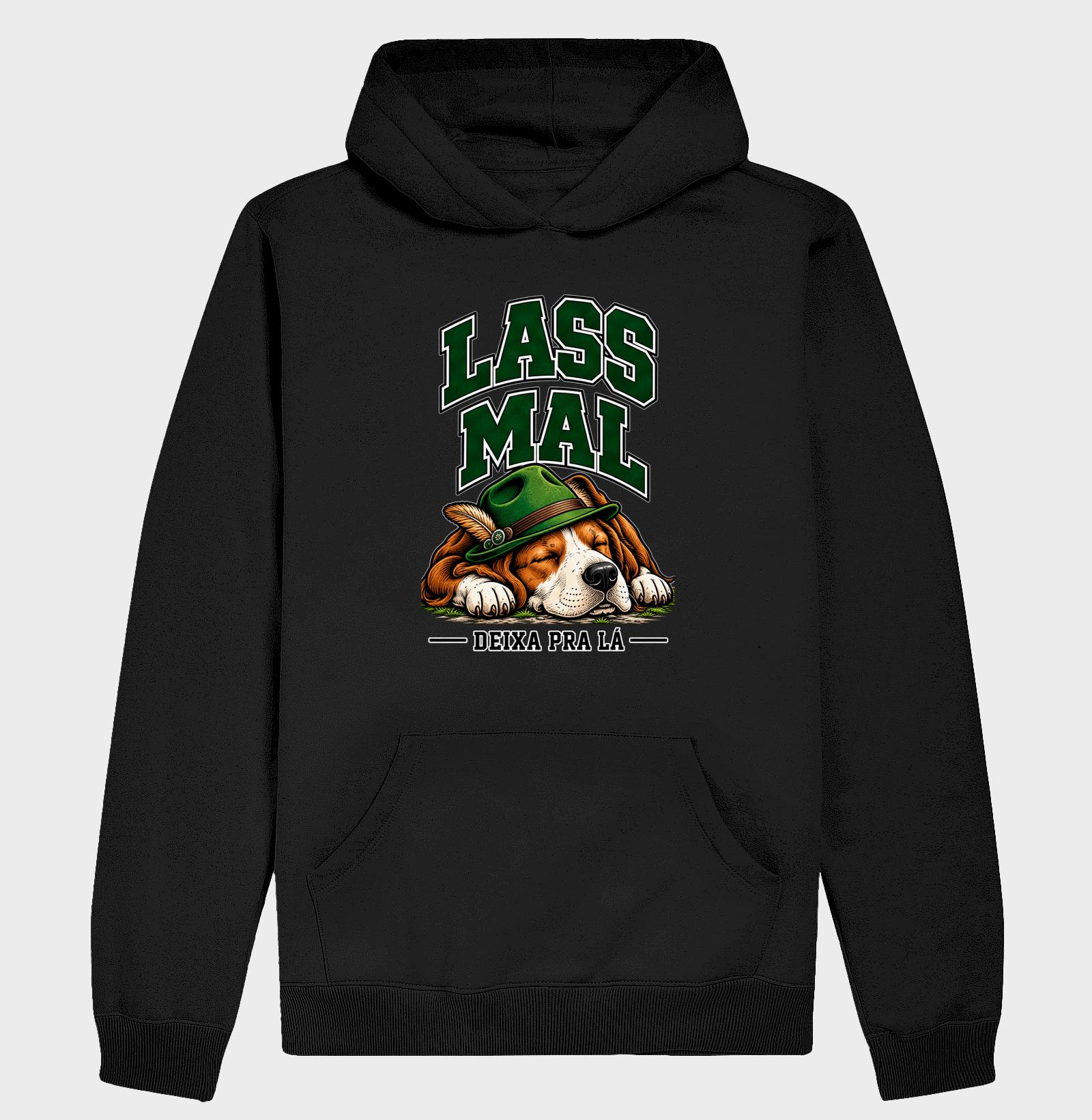 Lass Mal — Deixa pra Lá - Hoodie Moletom