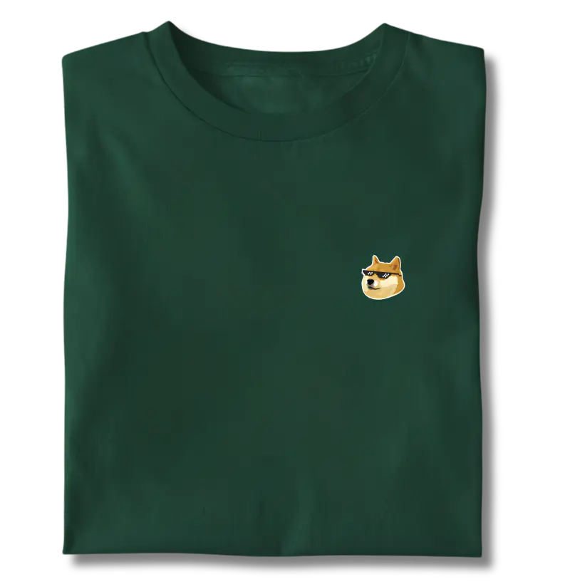 Camiseta Dogecoin Minimalista