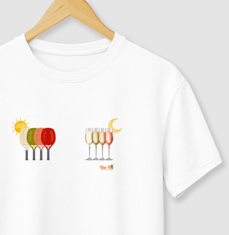 Dia e Noite - Champagne - Camiseta