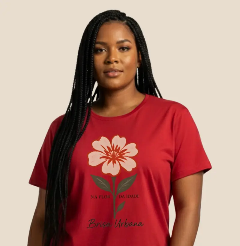 Camiseta Flor da Idade