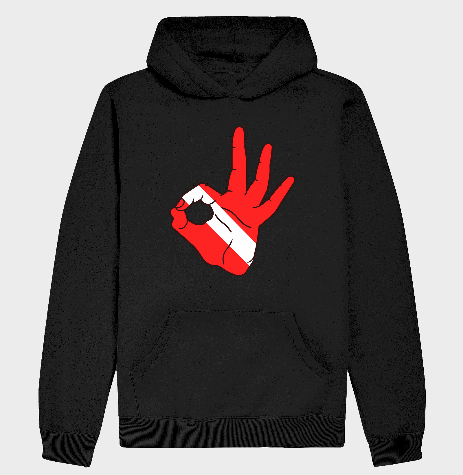 Casaco de Moletom Hoodie Dive OK