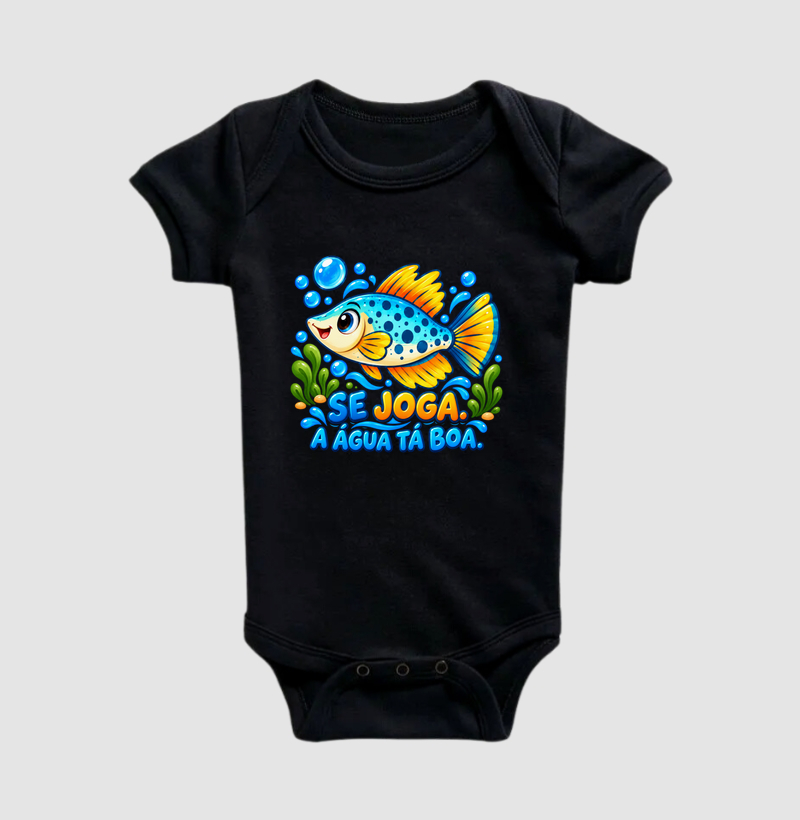 Se Joga. A Água Tá Boa. - Body Infantil