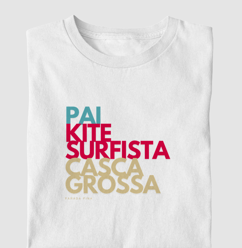pai kitesurfista casca grossa
