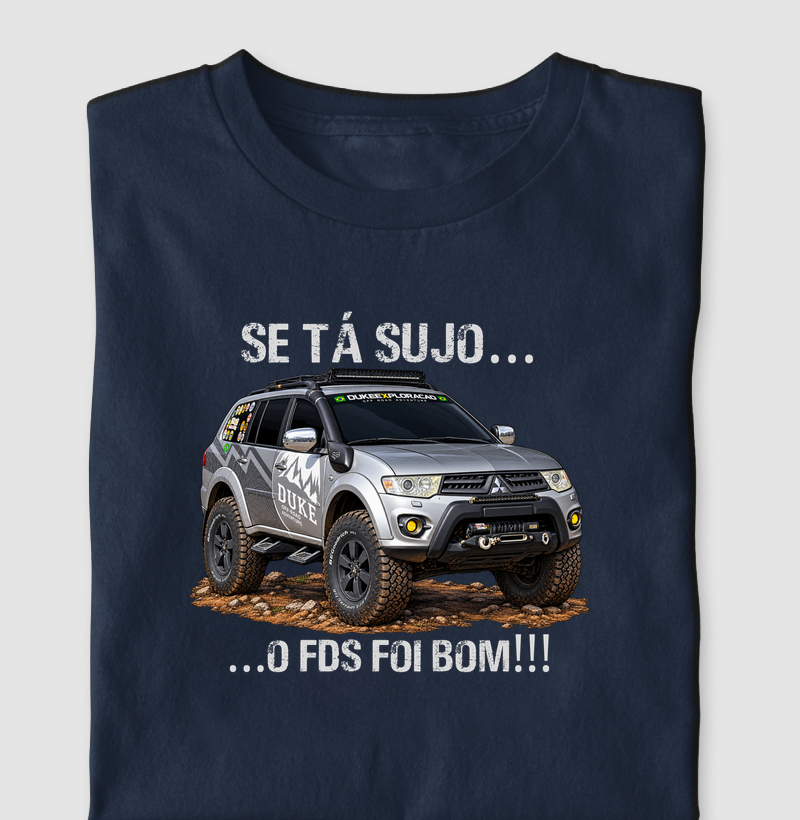 Pajero Dakar - Se tá sujo...o FDS foi Bom