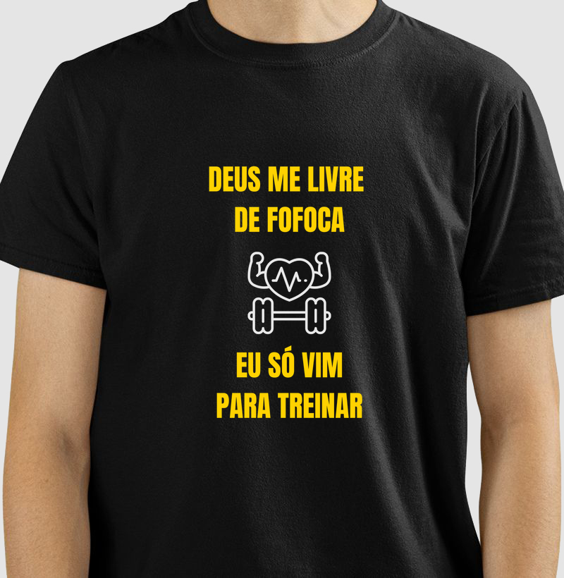 Eu só vim pra treinar 