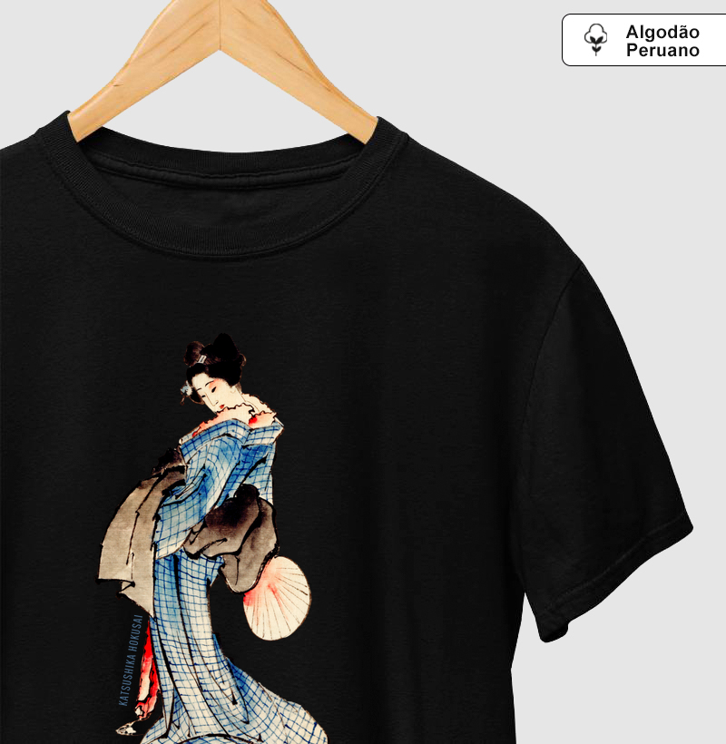 Woman ... Wearing Kimono (1830-1850) - Katsushika Hokusai