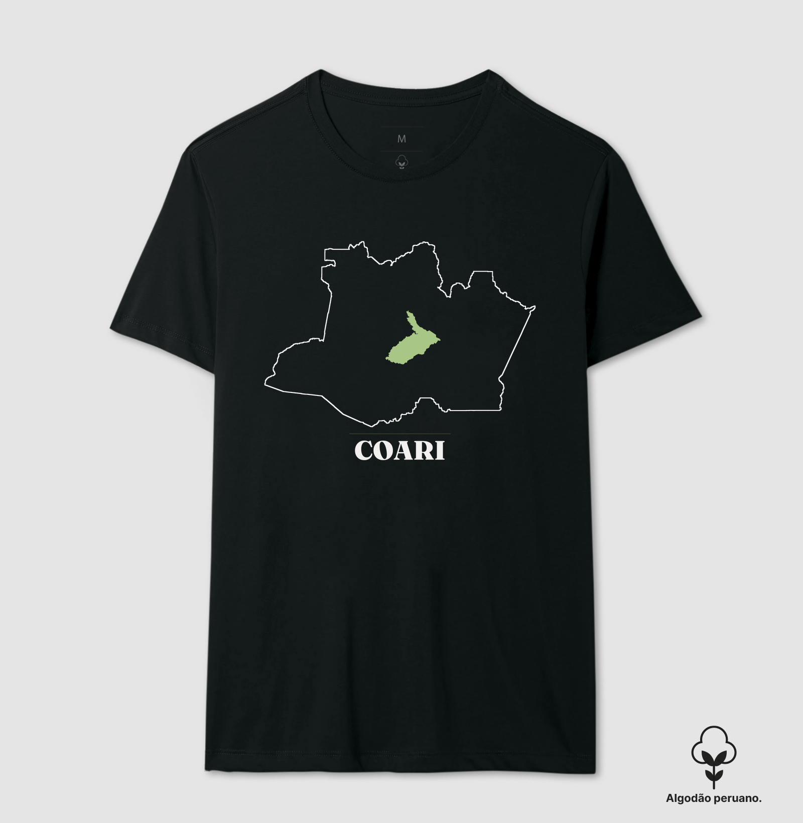 Coari | Traço AM - Camiseta Algodão Peruano
