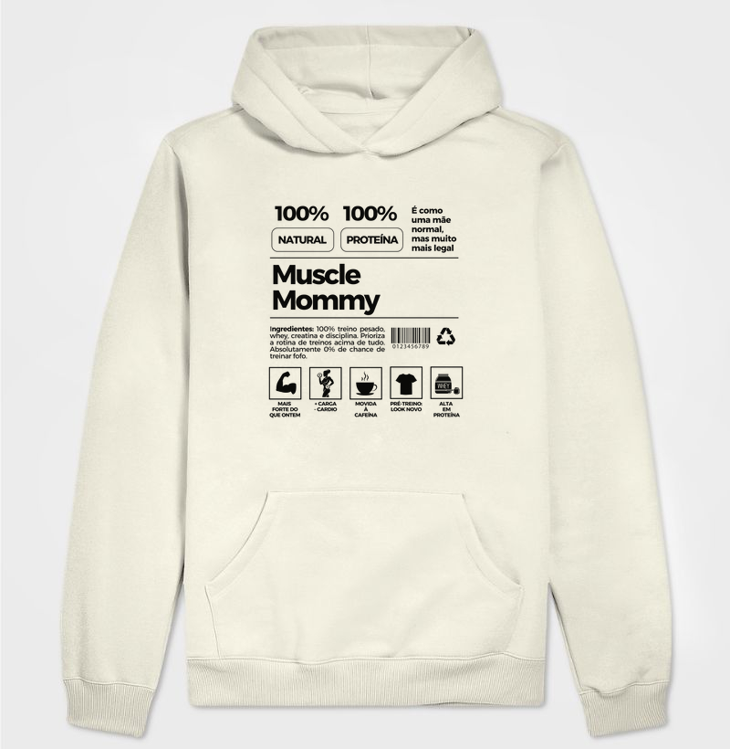 Rótulo Muscle Mommy