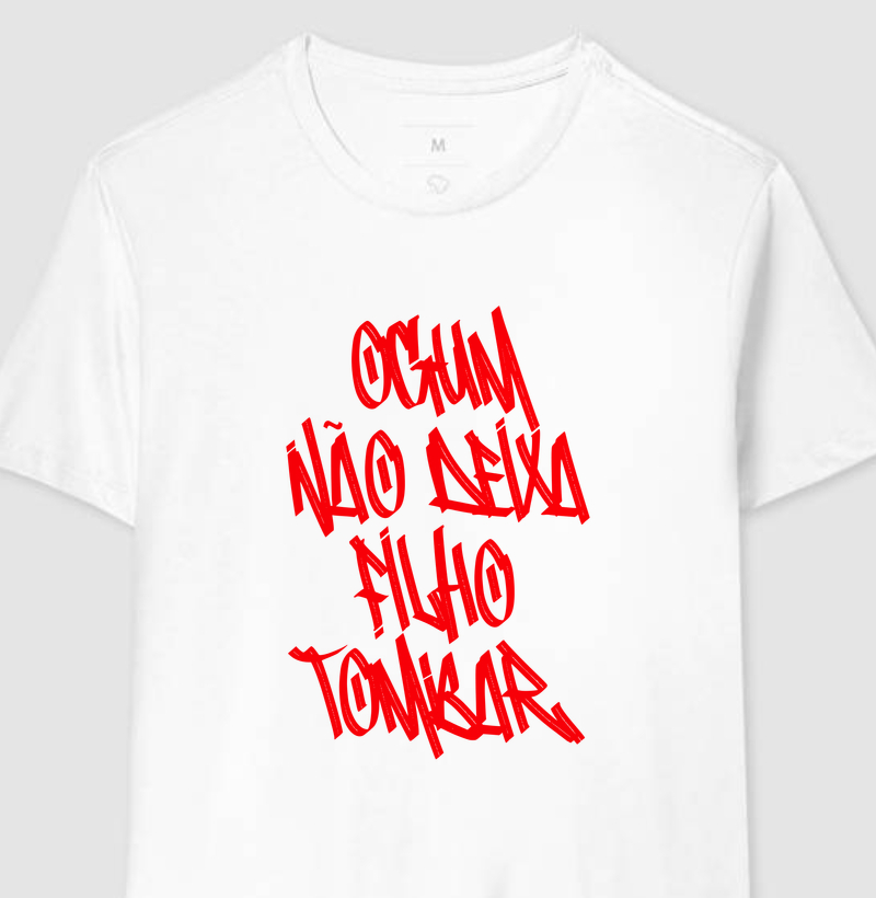 Ogum não deixa filho tombar