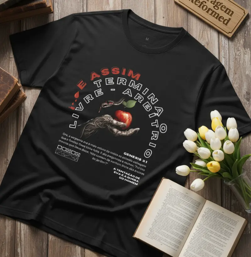  "E ASSIM TERMINA O LIVRE-ARBÍTRIO – GÊNESIS 3"