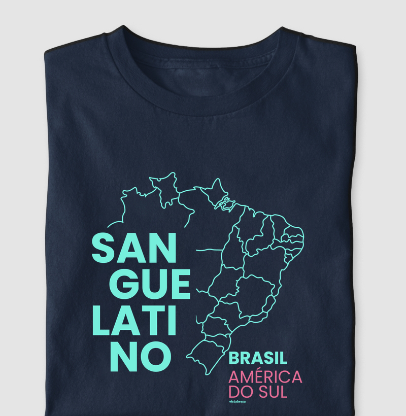 CAMISETA SANGUE LATINO